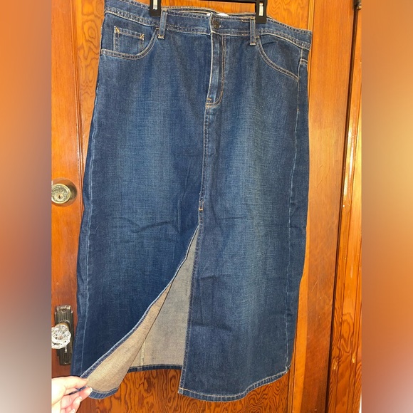 GAP Denim Maxi Skirt Sz.16 - Picture 1 of 4